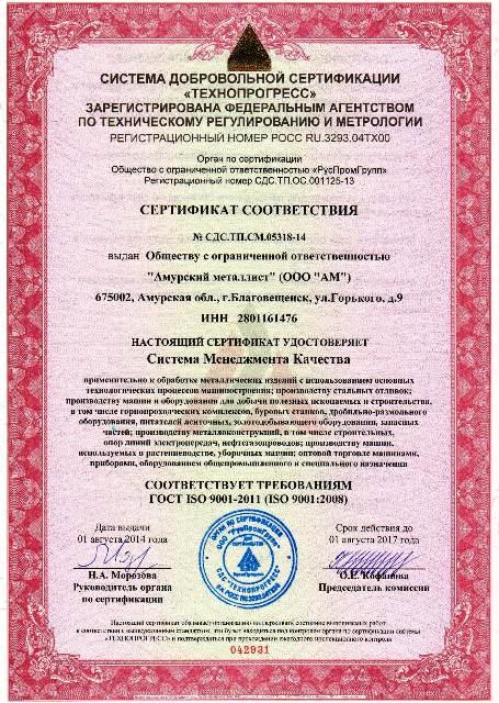   ISO 9001-2008